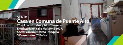Cómoda y Acogedora Casa en Puente Alto