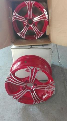 Aros nuevo 4*100 llegar e instalar