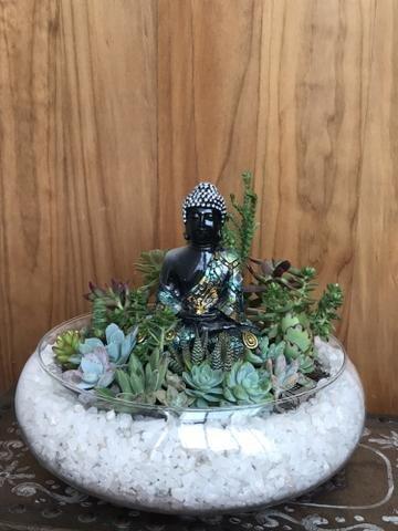 Centro de mesa Jardín Zen