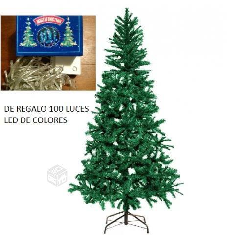 Arbol de Navidad+100 Luces de Regalo 180 y 210mts