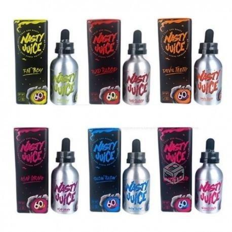 Pack 7 Esencias Vaporizador Nasty Juice 50ml 3mg