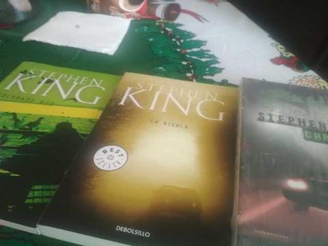 3 libros de Stephen King