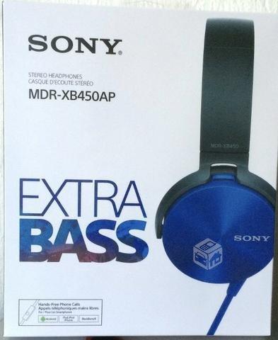 Audífonos Sony extra base nuevo sellado