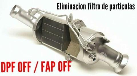 Eliminación Filtro de Particulas, DPF OFF EGR OFF