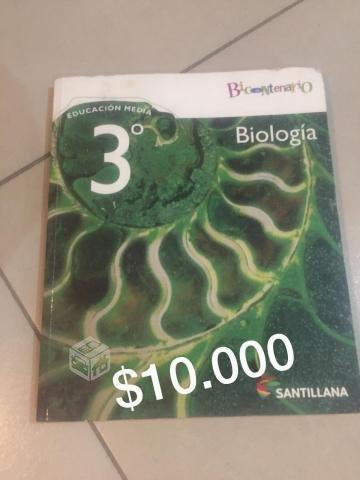Santillana 3ro medio Biologia