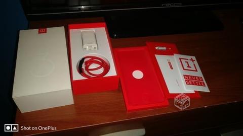OnePlus 3 con todo original 6/64