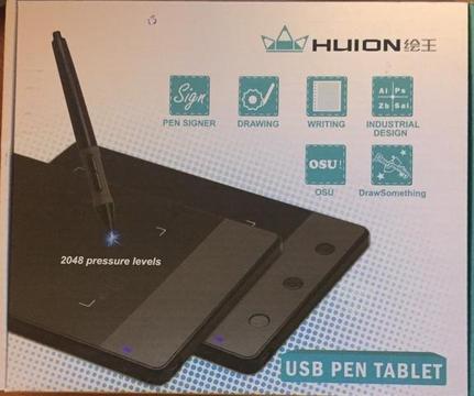 Tablero de diseño y dibujo Huion H240
