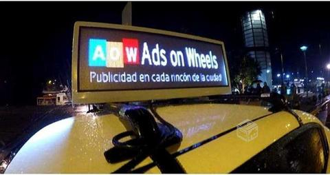 Taxista publicidad