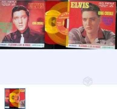 Elvis Presley singles de colores mint +