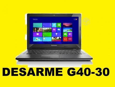 Desarme lenovo g40-30 todo disponible