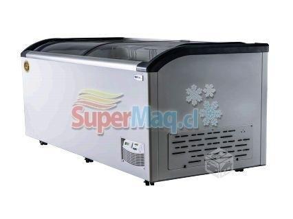 Congeladora 720 Litros Vidrio Curvo