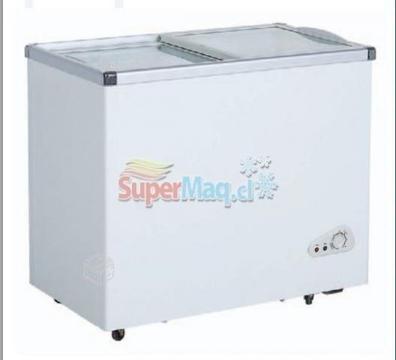 Congeladora 210 Litros Tapa de Vidrio SD210