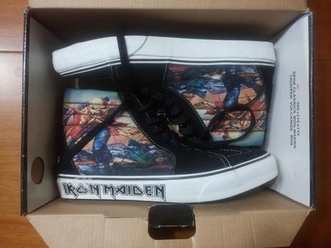 Zapatillas vans iron maiden the trooper