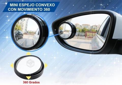 Mini Espejo Convexo 360 Punto Ciego Para Autos