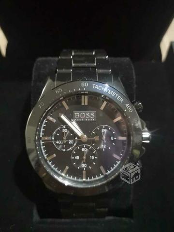 Reloj cronógrafo Hugo Boss cerámica negro