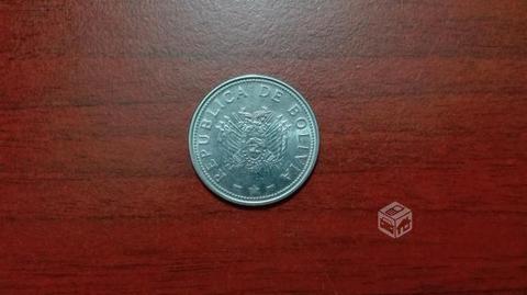 Moneda de 10 de Bolivia de 2008