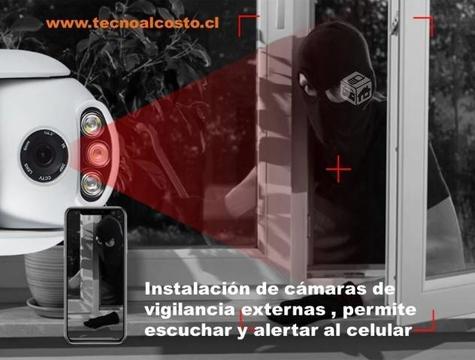 Instalación cámara exterior HD WIFI TECNOALCOSTO