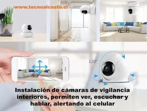 Instalación 1 cámara interior HD WIFI TECNOALCOSTO