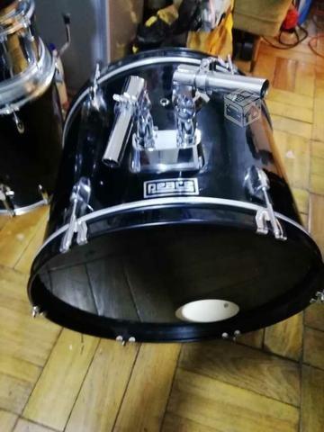 Bateria Peace Negra 5 Piezas (+ Parches Remo Y Acc